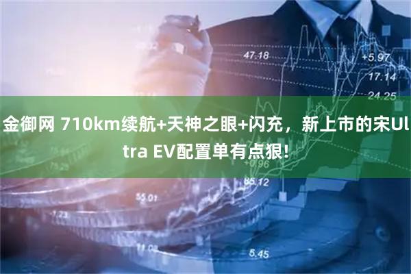 金御网 710km续航+天神之眼+闪充，新上市的宋Ultra EV配置单有点狠!